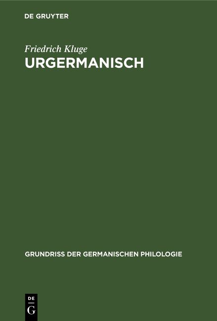 Produktbild: Urgermanisch