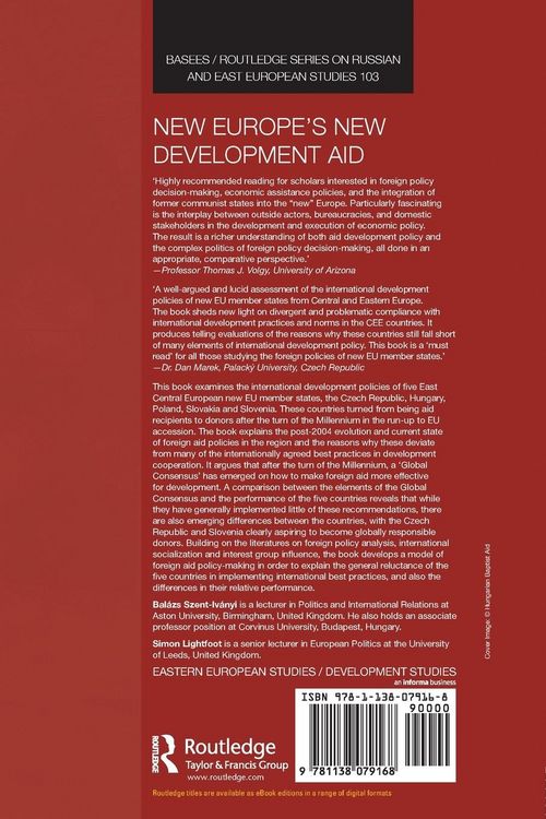 Produktbild: New Europe's New Development Aid