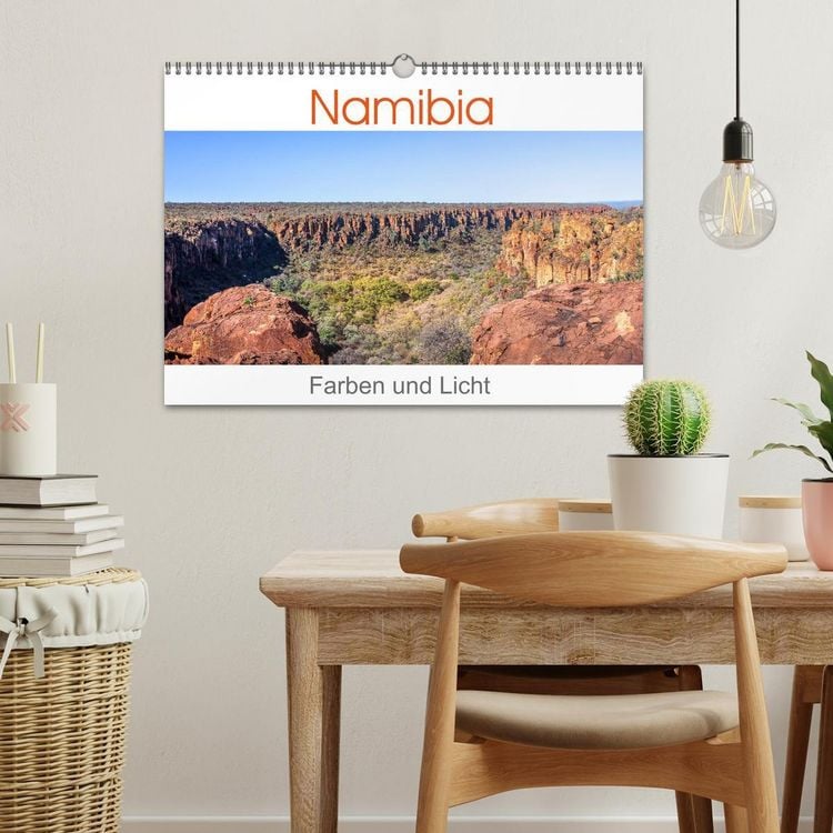 Produktbild: Namibia - Farben und Licht (Wandkalender 2026 DIN A3 quer), CALVENDO Monatskalender