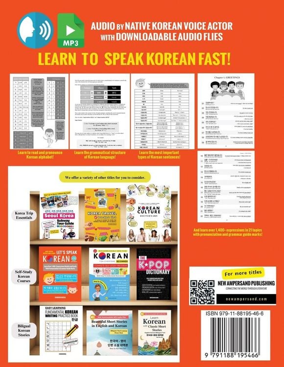 Produktbild: Let's Speak Korean (with Audio)