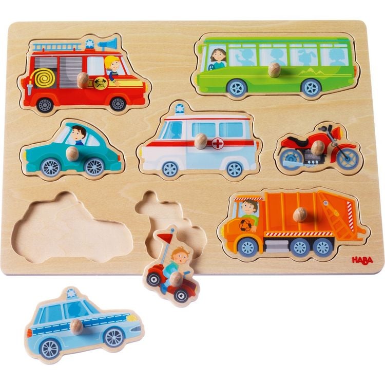 Produktbild: Greifpuzzle Fahrzeug-Welt (Kinderpuzzle)