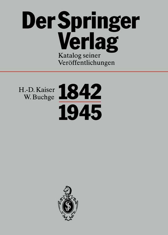 Produktbild: Der Springer-Verlag