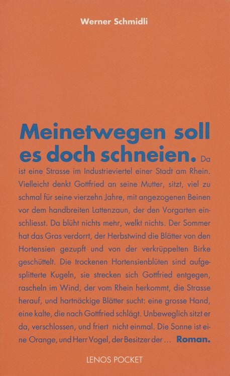 Produktbild: Meinetwegen soll es doch schneien