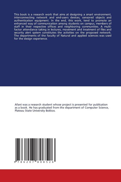 Produktbild: An Ideal Smart Campus and Environ