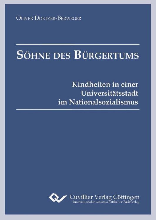 Produktbild: S&ouml;hne des B&uuml;rgertums