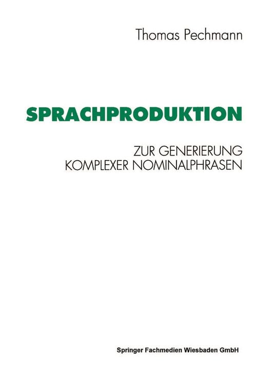 Produktbild: Sprachproduktion