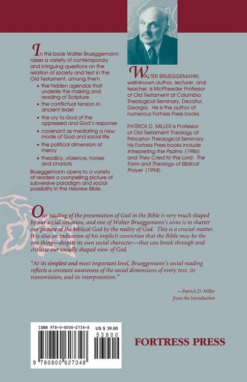 Produktbild: A Social Reading of the Old Testament