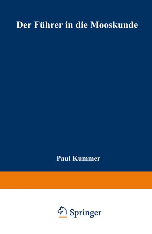 Produktbild: Der F&uuml;hrer in die Mooskunde