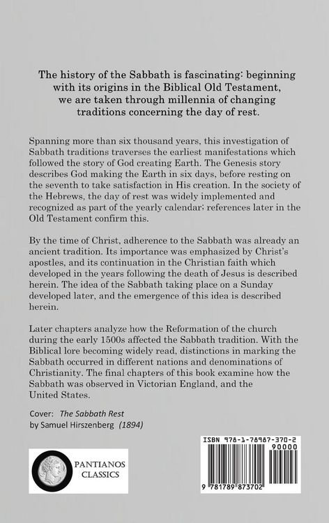 Produktbild: History of the Sabbath