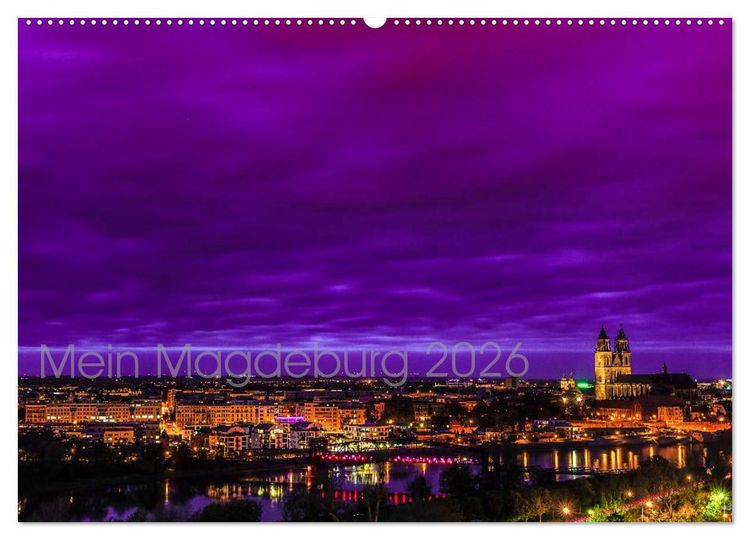 Produktbild: Mein Magdeburg (Wandkalender 2026 DIN A2 quer), CALVENDO Monatskalender