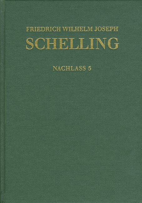 Produktbild: Schelling, F.W.J. Historisch-kritische Ausg..Reihe II Band 5