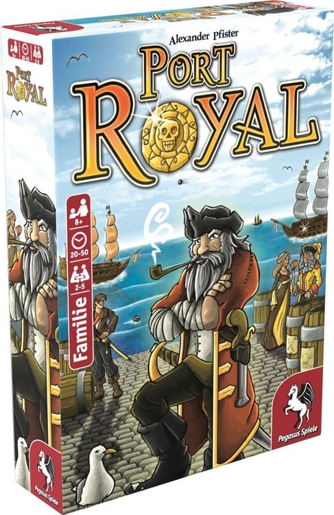 Produktbild: Pegasus - Port Royal, Familienspiel