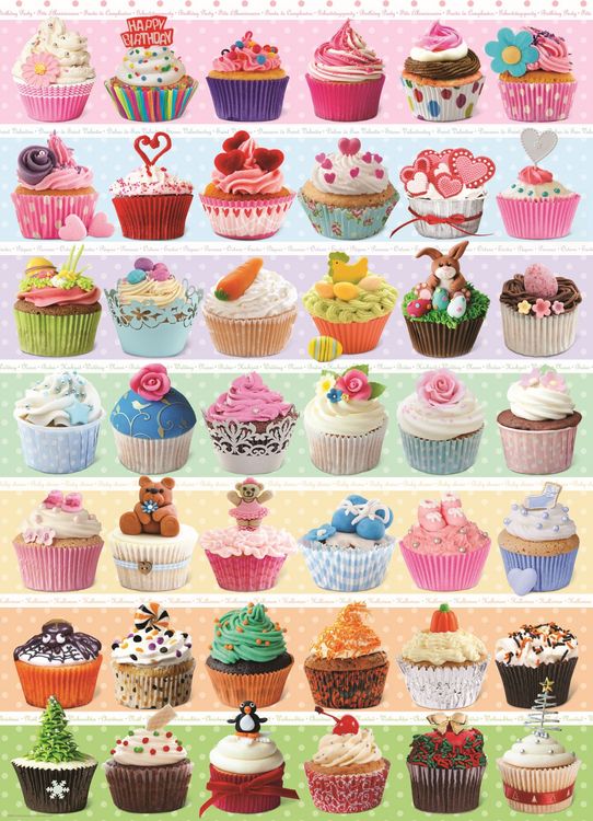 Produktbild: CUPCAKE CELEBRATION 1000PC PUZ