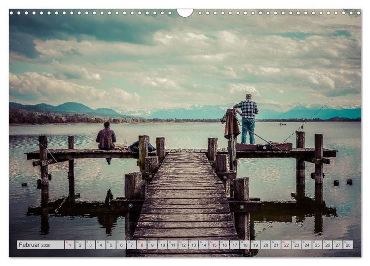 Produktbild: Der malerische Pf&auml;ffikersee (Wandkalender 2026 DIN A3 quer), CALVENDO Monatskalender