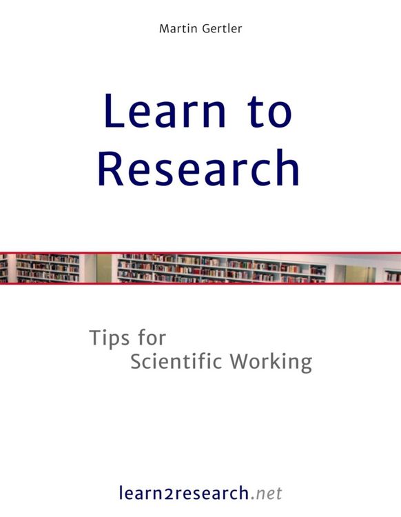 Produktbild: Learn to Research