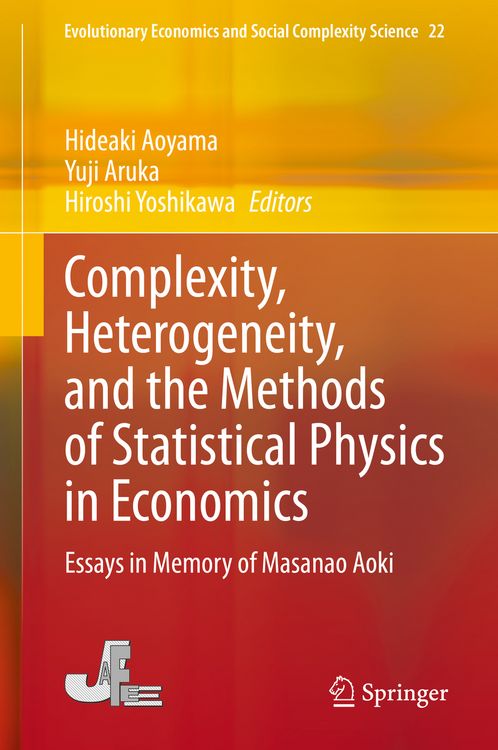 Produktbild: Complexity, Heterogeneity, and the Methods of Statistical Physics in Economics