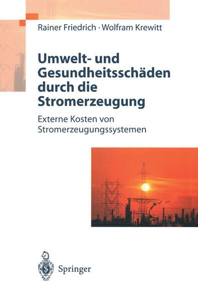 Produktbild: Umwelt- und Gesundheitssch&auml;den durch die Stromerzeugung
