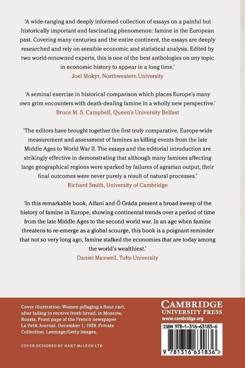 Produktbild: Famine in European History