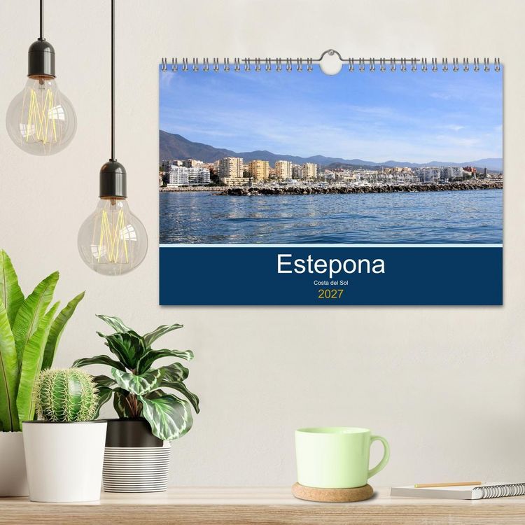 Produktbild: Estepona Costa Del Sol (Wall Calendar 2027 DIN A4 landscape), CALVENDO 12 Month Wall Calendar