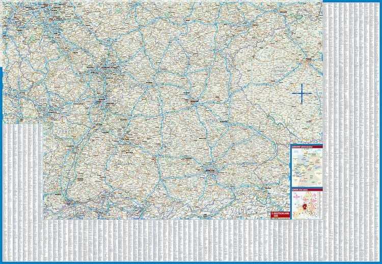Produktbild: Germany, Deutschland, Borch Map