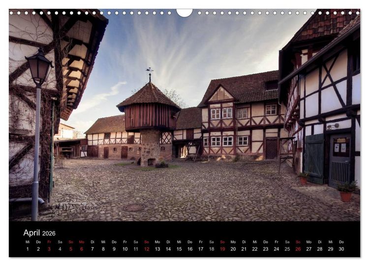Produktbild: Fachwerk - wie aus einer anderen Zeit (Wandkalender 2026 DIN A3 quer), CALVENDO Monatskalender