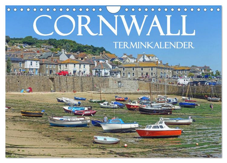Produktbild: Cornwall. Terminkalender (Wandkalender 2026 DIN A4 quer), CALVENDO Monatskalender