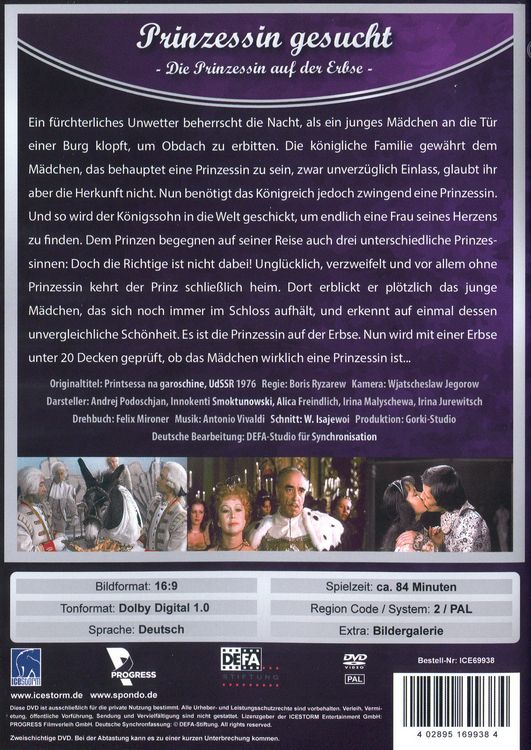 Produktbild: Die Prinzessin auf der Erbse - Prinzessin gesucht