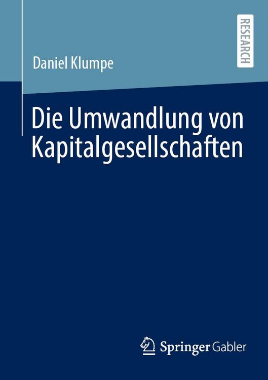 Produktbild: Die Umwandlung von Kapitalgesellschaften