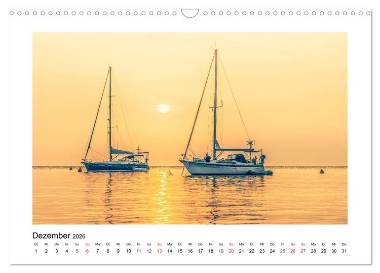 Produktbild: Istrien - Piran &bull; Novigrad &bull; Rovinj &bull; Pula (Wandkalender 2026 DIN A3 quer), CALVENDO Monatskalender