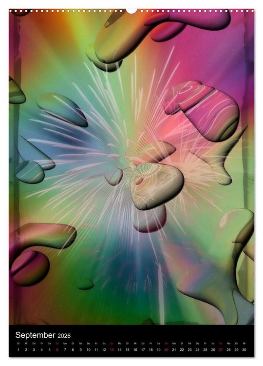Produktbild: Magie der Kunst von Nico Bielow (Wandkalender 2026 DIN A2 hoch), CALVENDO Monatskalender