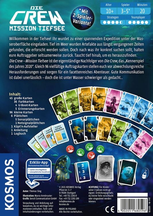 Produktbild: Die Crew Mission Tiefsee