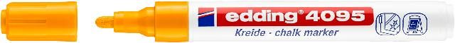 Produktbild: edding Kreidemarker 4095 neonorange 2-3mm