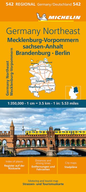 Produktbild: Michelin Mecklenburg-Vorpommern, Sachsen-Anhalt, Brandenburg, Berlin