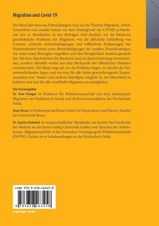 Produktbild: Migration und Covid-19