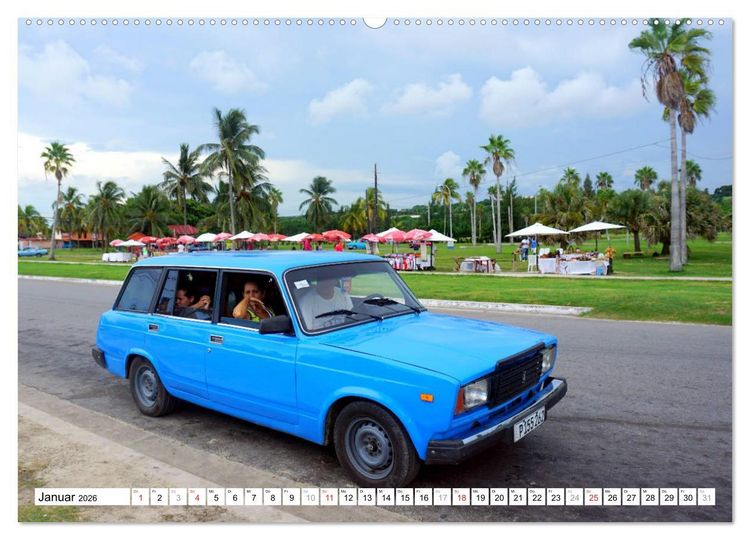 Produktbild: LADA KOMBI - Die sowjetische Auto-Legende WAS-2102 (Wandkalender 2026 DIN A2 quer), CALVENDO Monatskalender