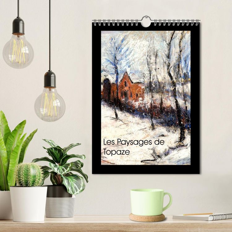 Produktbild: Les Paysages de Topaze (Calendrier mural 2026 DIN A4 horizontal), CALVENDO calendrier mensuel