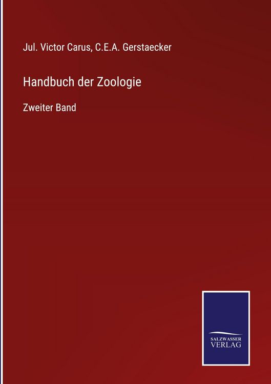 Produktbild: Handbuch der Zoologie
