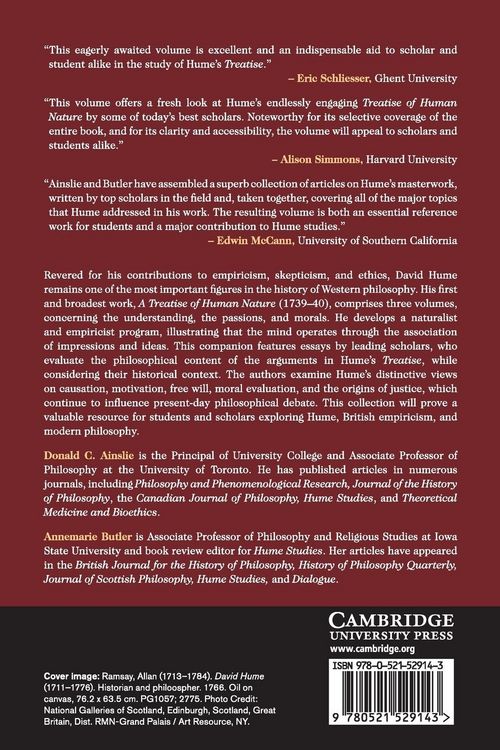 Produktbild: The Cambridge Companion to Hume's Treatise