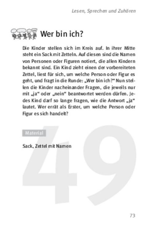 Produktbild: Die 50 besten Spiele zur Sprachf&ouml;rderung in der Grundschule. Klasse 1 bis 4