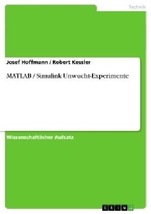 Produktbild: MATLAB / Simulink Unwucht-Experimente