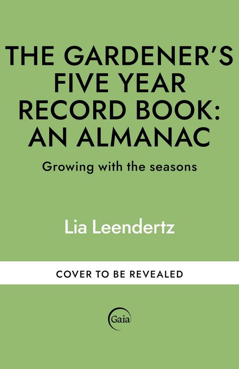 Produktbild: The Gardener's Five Year Record Book