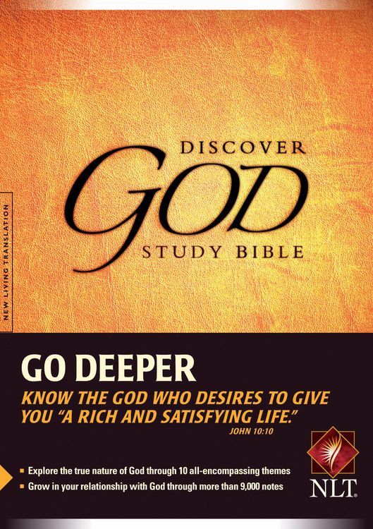 Produktbild: The Discover God Study Bible NLT