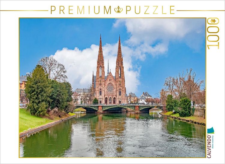 Produktbild: CALVENDO Puzzle Paulskirche | 1000 Teile Lege-Gr&ouml;&szlig;e 64x48cm Foto-Puzzle f&uuml;r gl&uuml;ckliche Stunden