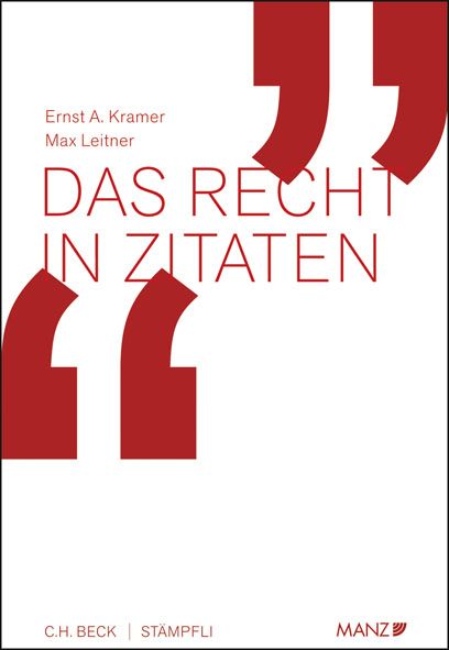 Produktbild: Das Recht in Zitaten