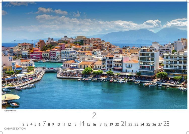 Produktbild: Kreta Kalender 2027 &ndash; Wandkalender | Fotokalender Griechenland 24x35cm &ndash; . mit 12 atemberaubenden Fotos von Kreta.