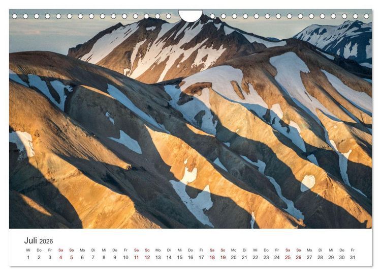 Produktbild: Island - Mehr als nur eine Insel. (Wandkalender 2026 DIN A4 quer), CALVENDO Monatskalender