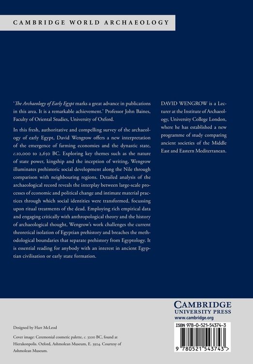 Produktbild: The Archaeology of Early Egypt