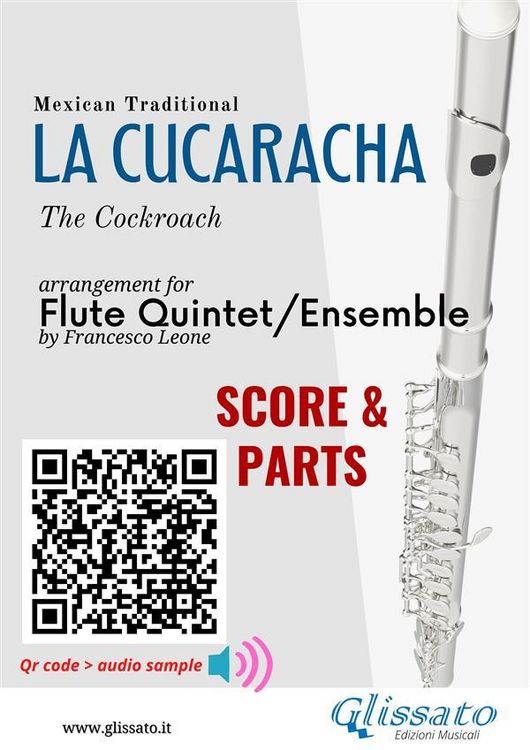 Produktbild: Flute Quintet - La Cucaracha (score & parts)