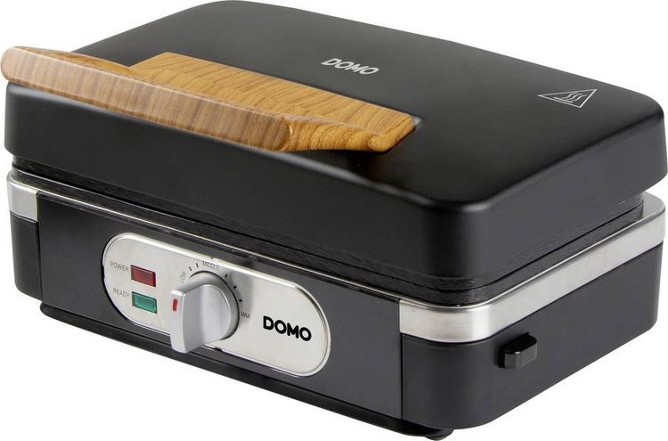 Produktbild: DOMO SANDWICH-WAFFEL-GRILL 3-IN-1 INKY BLACK Sandwichmaker Schwarz