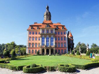 Produktbild: CALVENDO Puzzle Schloss F&uuml;rstenstein in Polen | 1000 Teile Lege-Gr&ouml;&szlig;e 64x48cm Foto-Puzzle f&uuml;r gl&uuml;ckliche Stunden